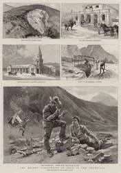 De seneste opdagelser af guld i Transvaal